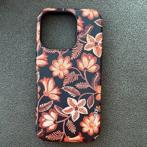Fall Black and Orange Case for iPhone 16Pro